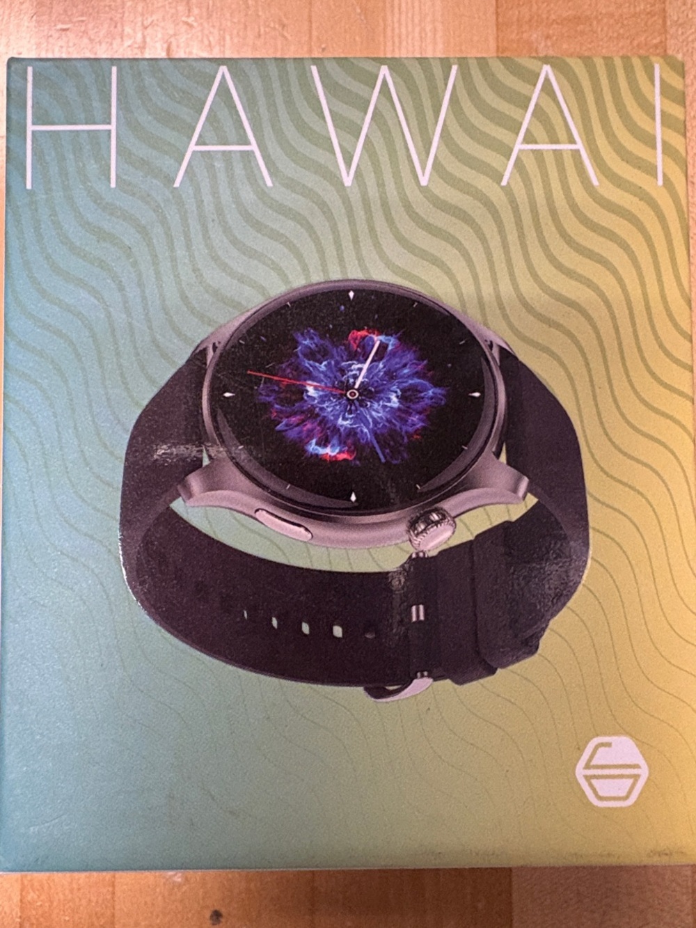 JD Hawái 1.43" HD AMOLED Smartwatch Bluetooth Calling Health Tracker Black Band